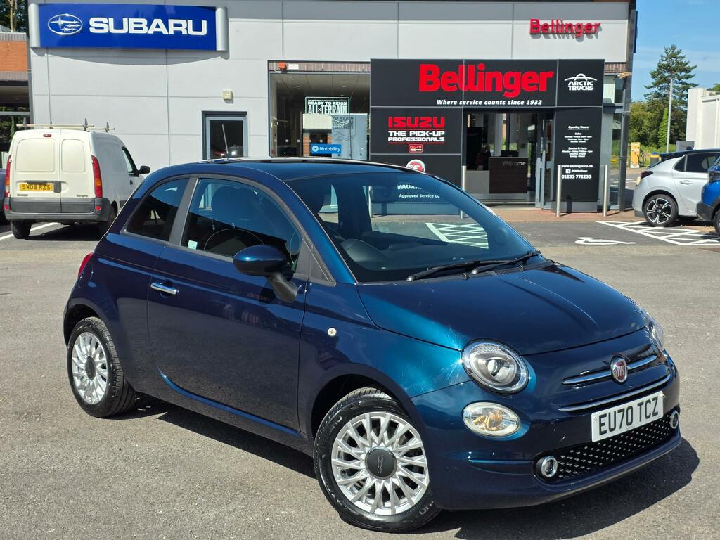 Fiat 500 1.0 Mhev Lounge Hatchback Euro 6 Blue