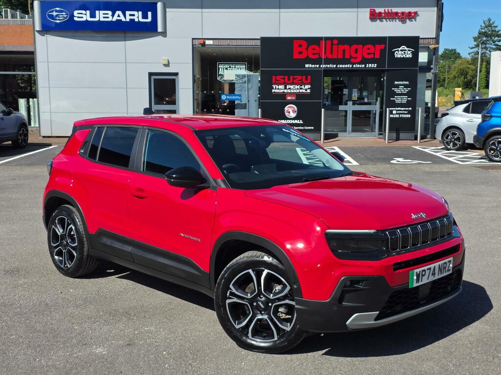 Jeep Avenger 54Kwh E-summit Suv 156 Ps Red #5