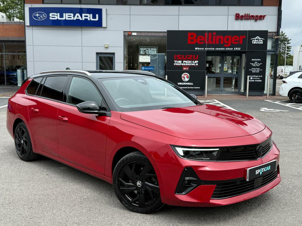 Vauxhall Astra 1.2 Turbo Gs Sports Tourer Euro Red