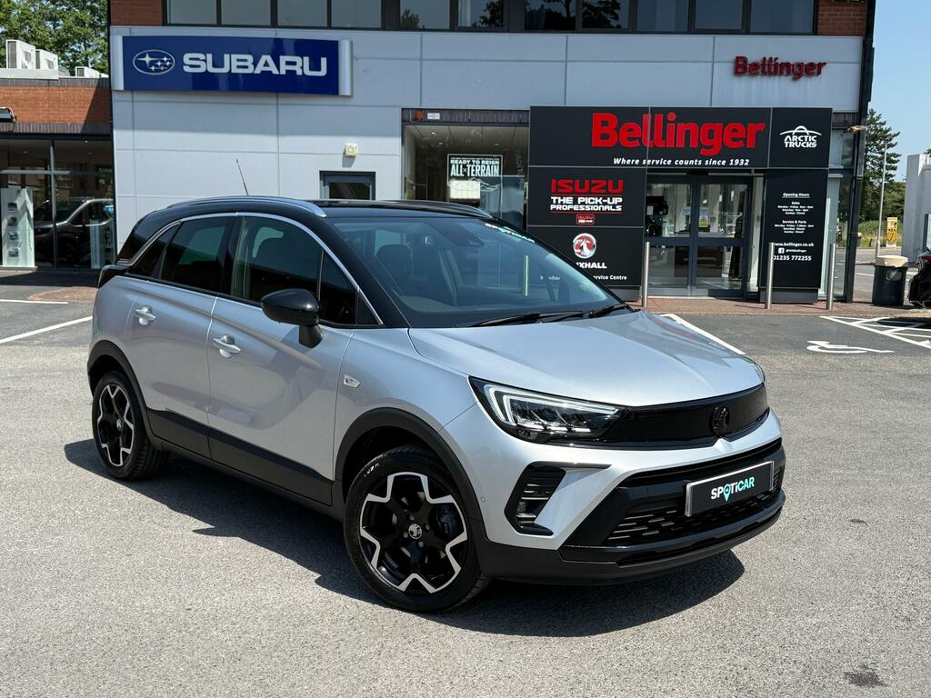 Vauxhall Crossland 1.2 Turbo Ultimate Suv Euro 6 Ss Silver