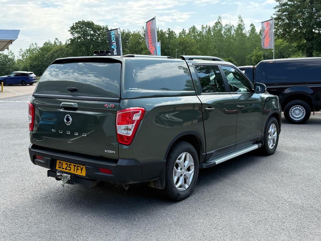 SsangYong Musso 2.2D Rebel Pickup Double Cab 4Wd E Green #3