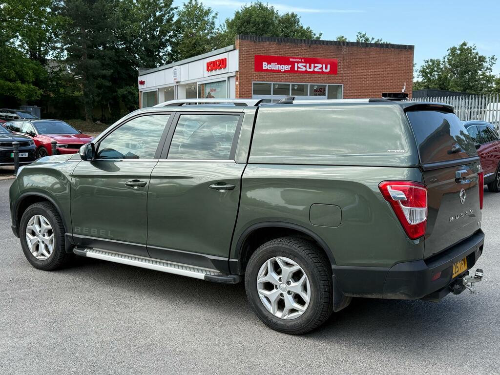 SsangYong Musso 2.2 Double Cab Pick Up Saracen Green #9