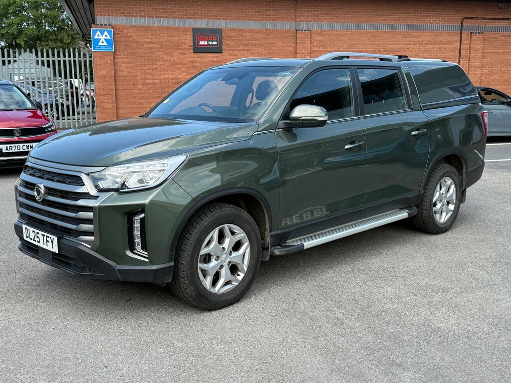 SsangYong Musso 2.2 Double Cab Pick Up Saracen Green #7
