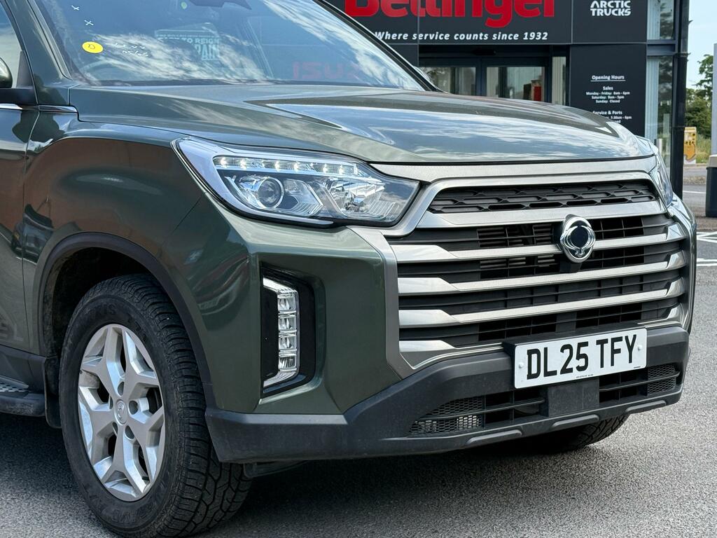 SsangYong Musso 2.2D Rebel Pickup Double Cab 4Wd E Green #5