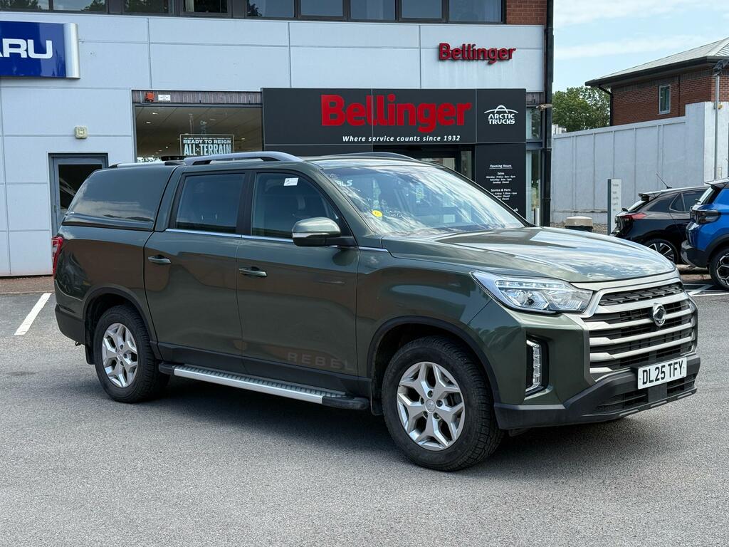 SsangYong Musso 2.2 Double Cab Pick Up Saracen Green #11