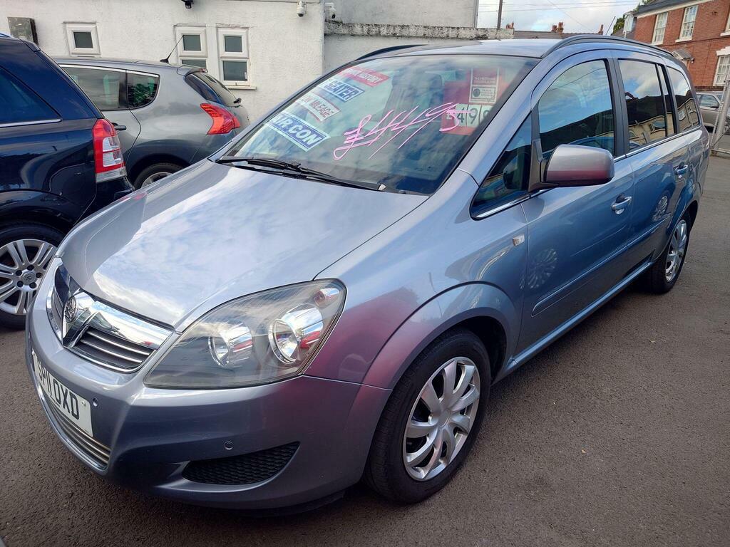 Vauxhall Zafira 1.6 16V Exclusiv Euro 5 Silver