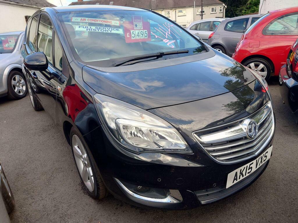 Vauxhall Meriva 1.4I Tech Line Euro 6 Black