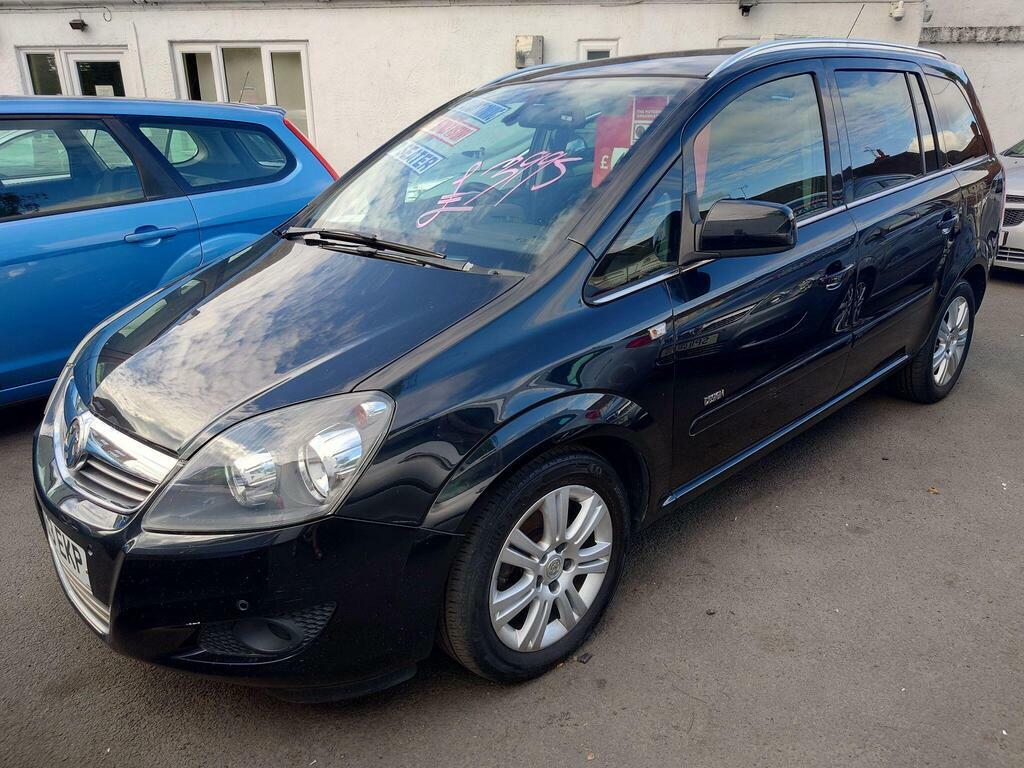 Vauxhall Zafira 1.6 16V Design Euro 5 Black