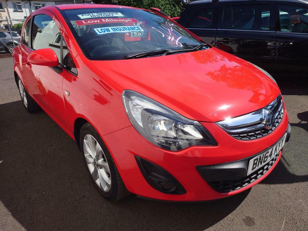 Vauxhall Corsa 1.0 Ecoflex 12V Excite Euro 5 Red