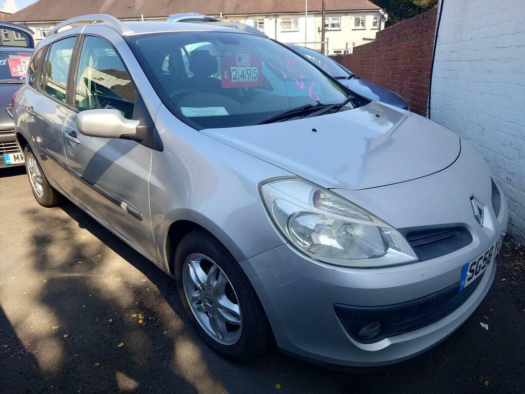 Renault Clio 1.2 16V Dynamique Sport Tourer Silver