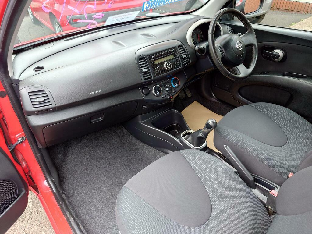 Nissan Micra 1.2 16V Acenta Red #6