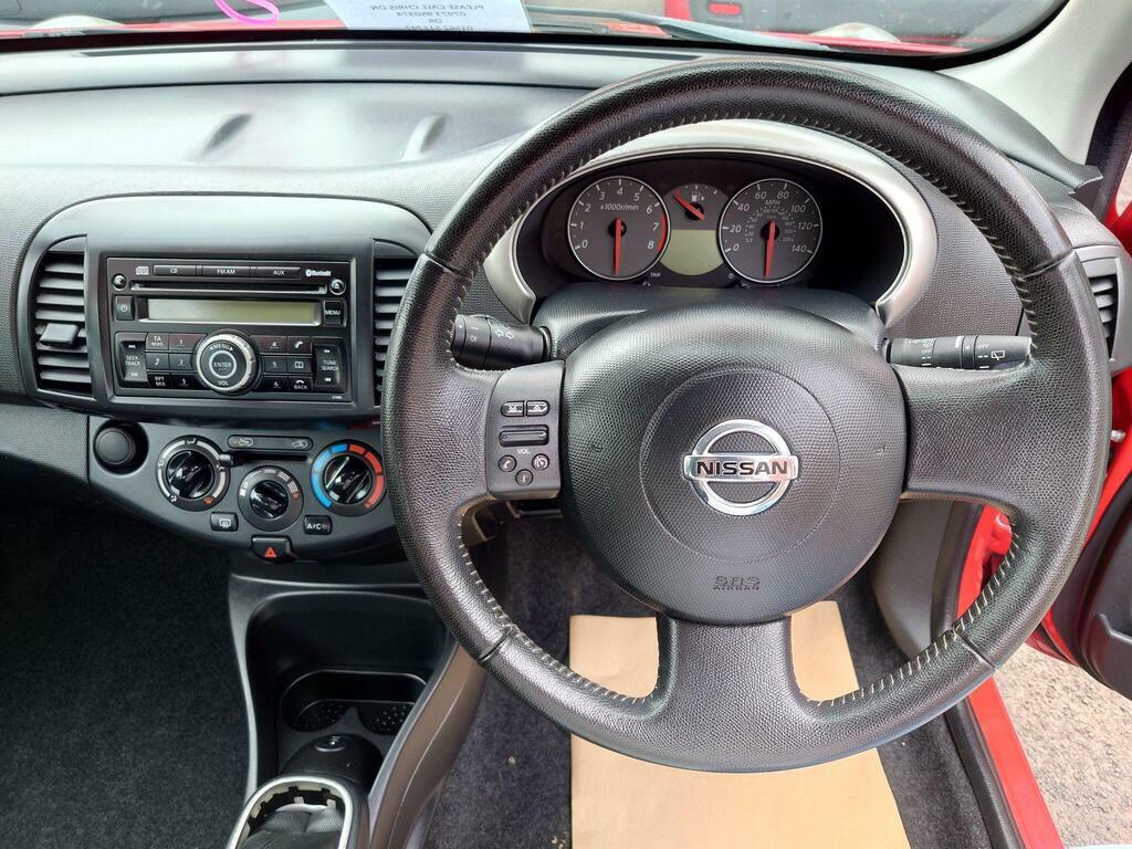 Nissan Micra 1.2 16V Acenta Red #3