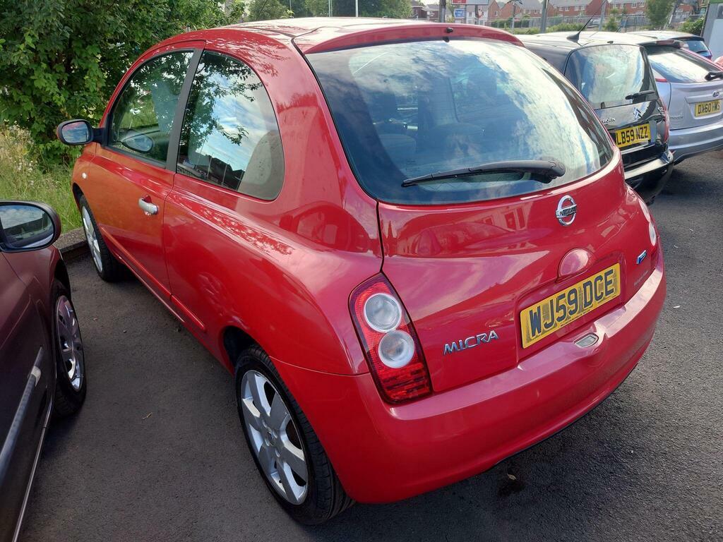 Nissan Micra 1.2 16V Acenta Red #2