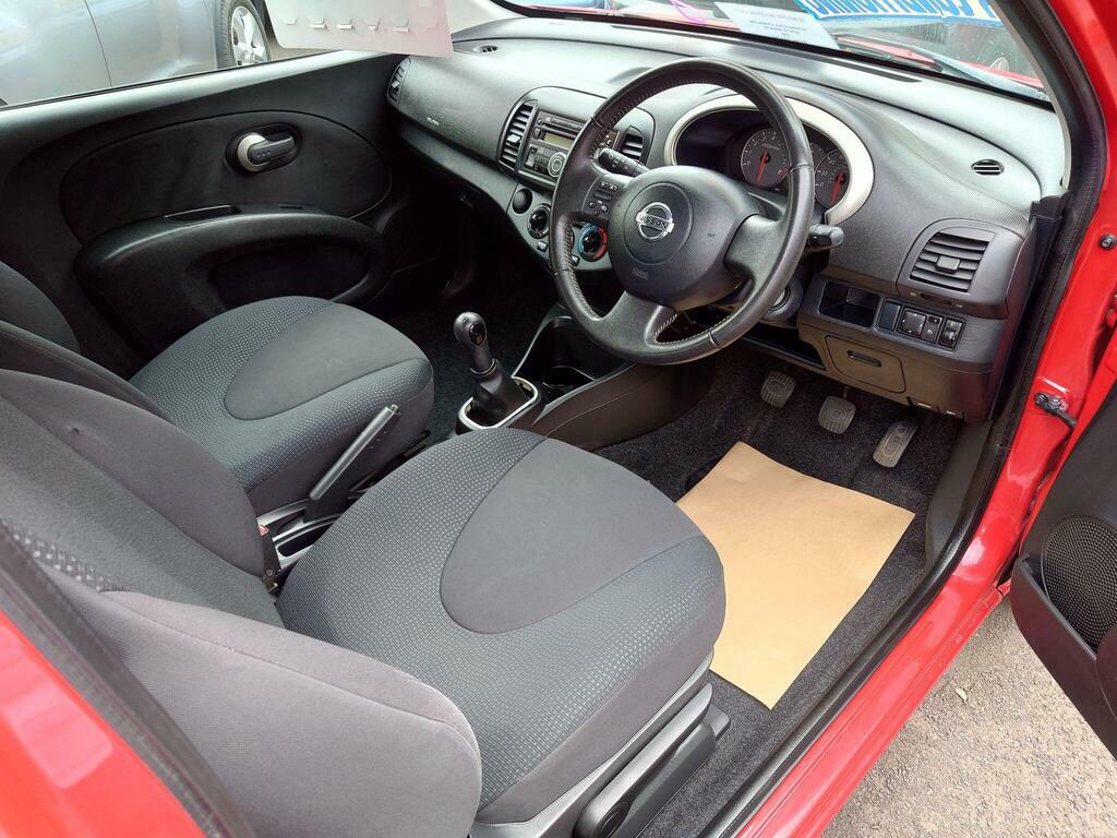 Nissan Micra 1.2 16V Acenta Red #4