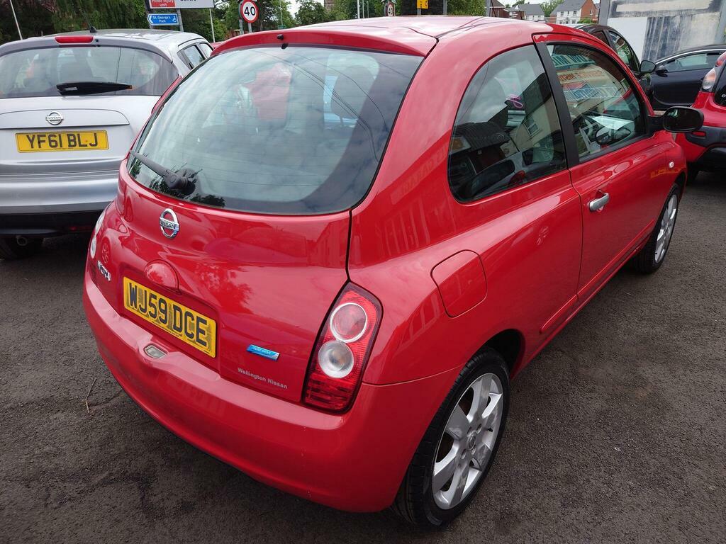 Nissan Micra 1.2 16V Acenta Red #2