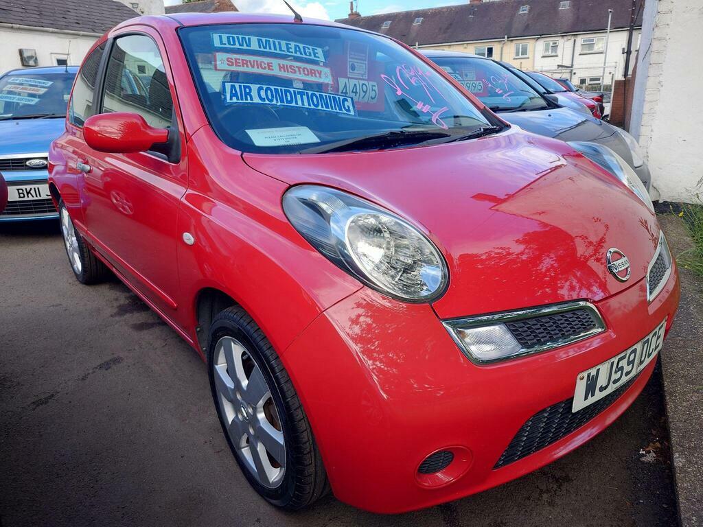Nissan Micra 1.2 16V Acenta Red #3