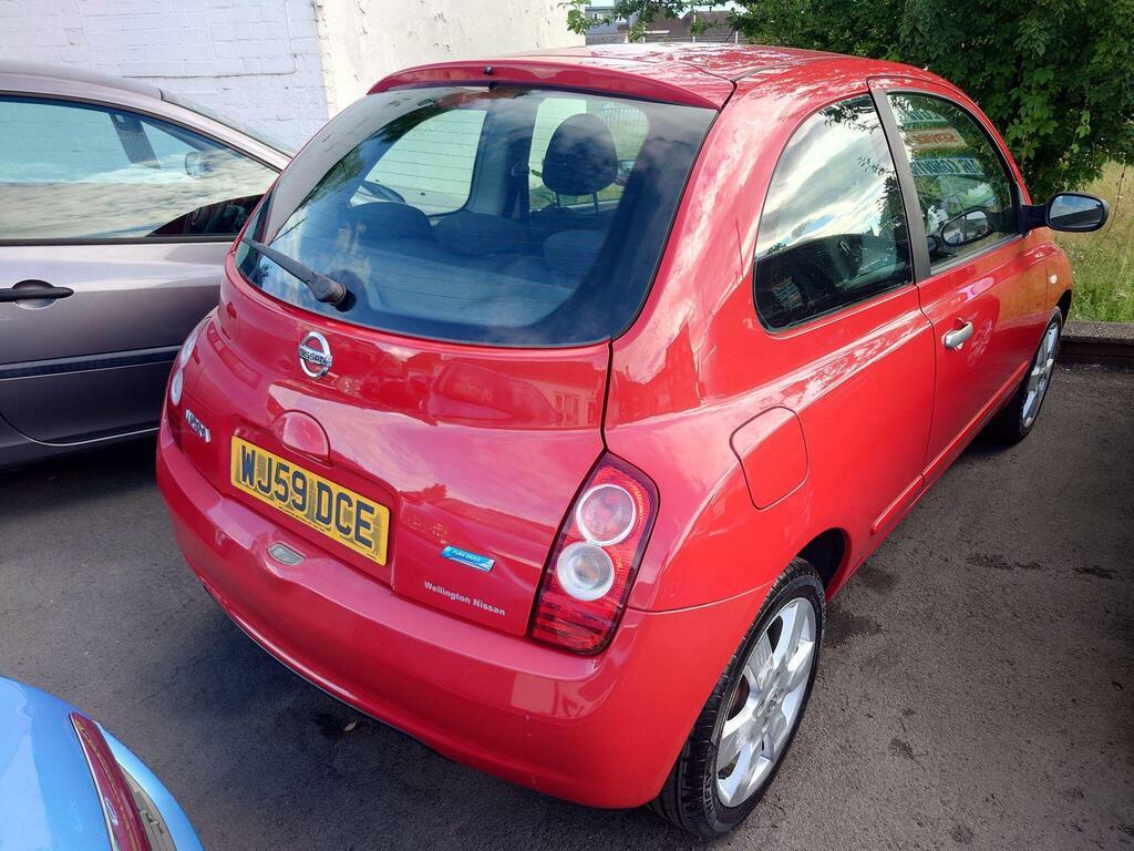Nissan Micra 1.2 16V Acenta Red #4