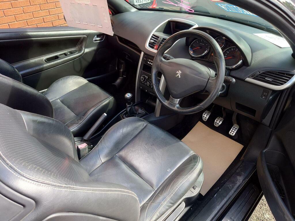 Peugeot 207 CC 1.6 Vti Allure Euro 5 Black #4