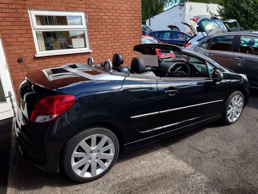 Peugeot 207 CC 1.6 Vti Allure Euro 5 Black #2