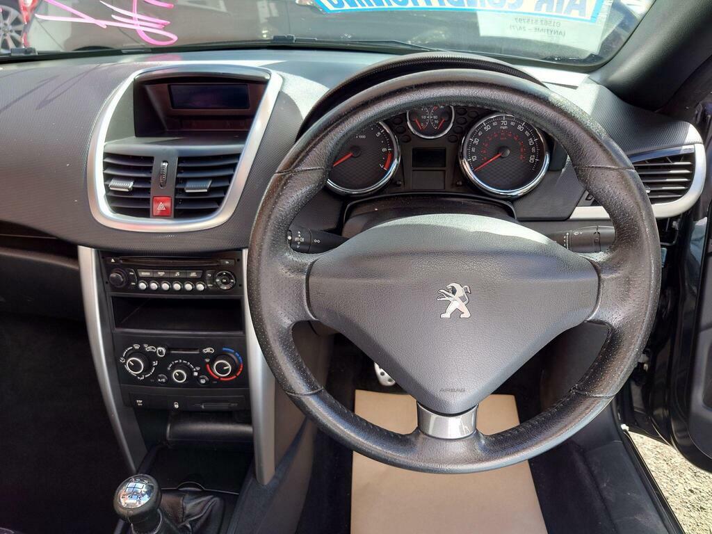 Peugeot 207 CC 1.6 Vti Allure Euro 5 Black #3