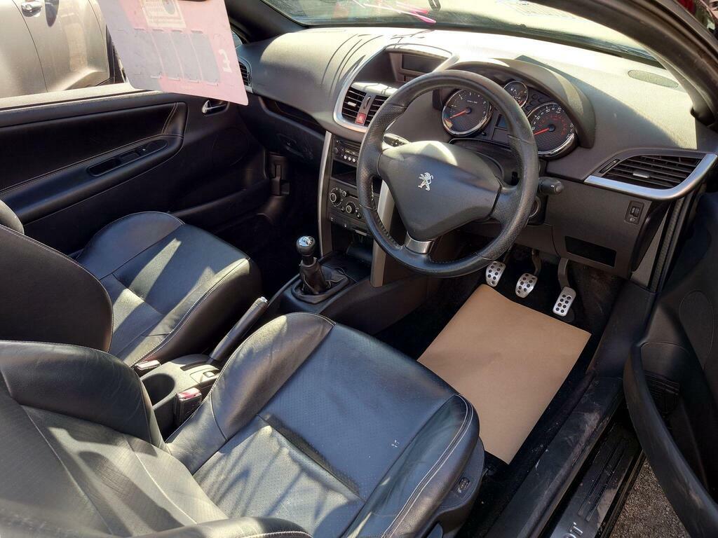 Peugeot 207 CC 1.6 Vti Allure Euro 5 Black #4