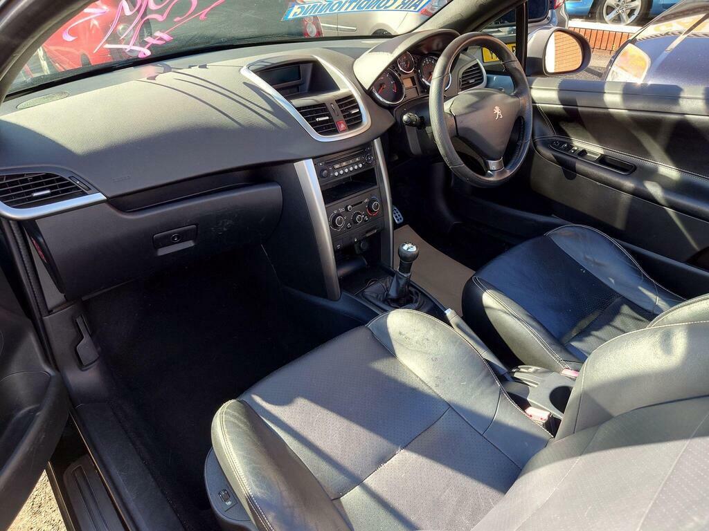 Peugeot 207 CC 1.6 Vti Allure Euro 5 Black #6