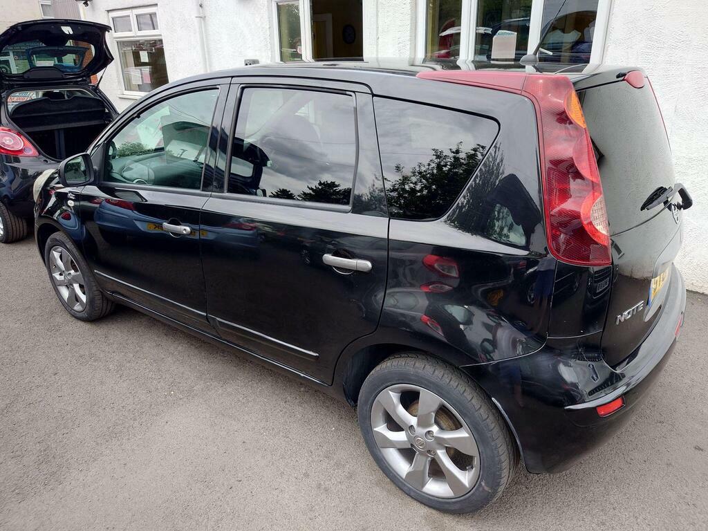 Nissan Note 1.4 16V N-tec Euro 5 Black #2
