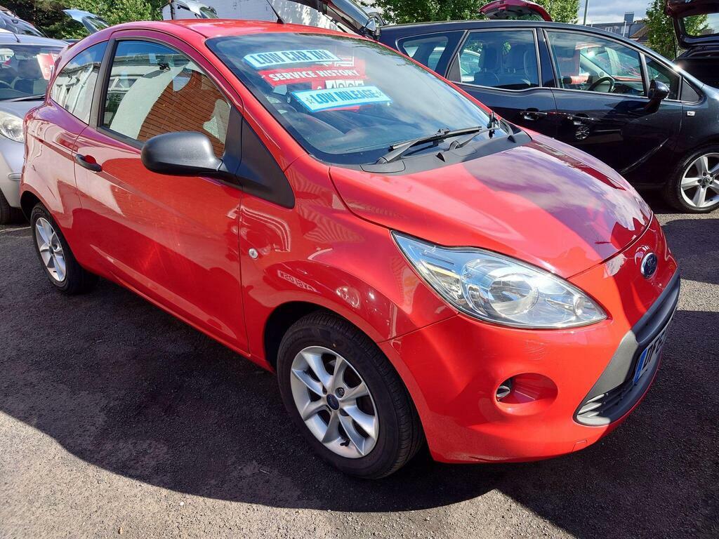 Ford KA 1.2 Studio Connect Euro 5 S S Red