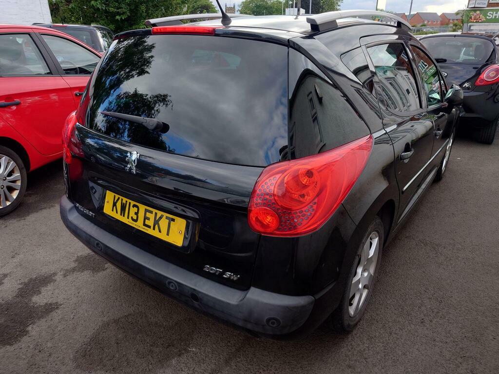 Peugeot 207 SW 1.6 Vti Allure Euro 5 Black #5