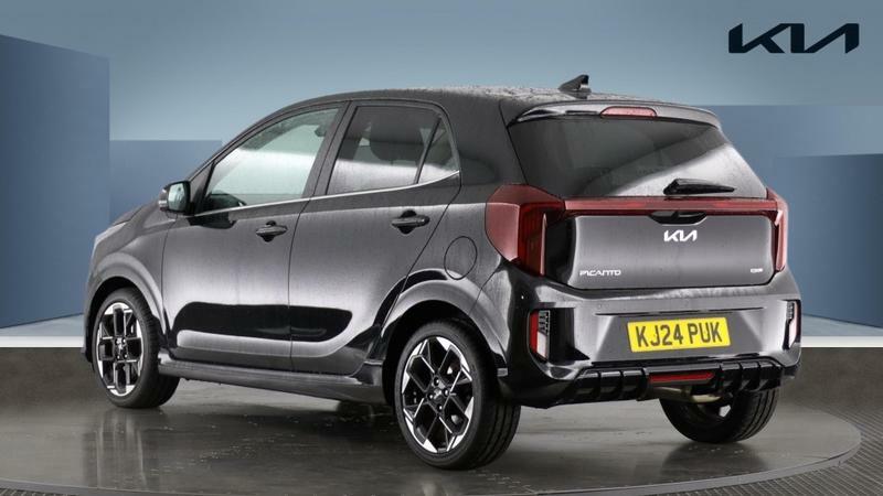 Kia Picanto 1.0 Gt-line KJ24PUK Black #2