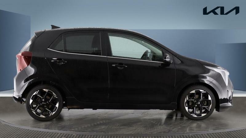 Kia Picanto 1.0 Gt-line KJ24PUK Black #3