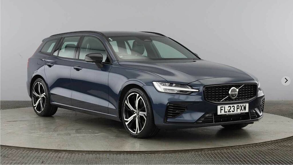 Volvo V60 Recharge Plus, T6 Awd Plug-in Hybrid, Blue