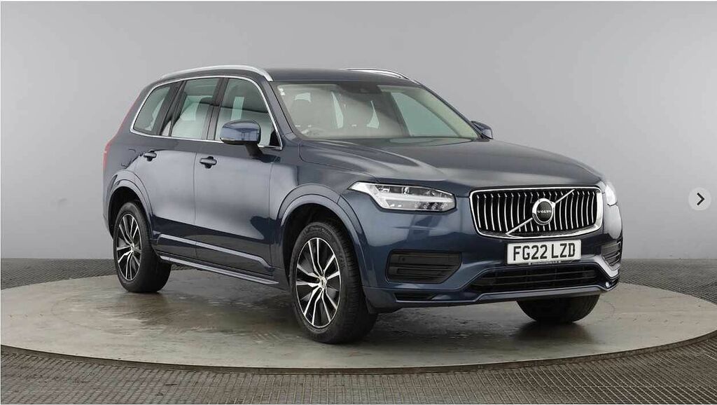 Volvo XC90 Momentum, B5 Awd Mild Hybrid, 7 Seats Rear Camera Blue