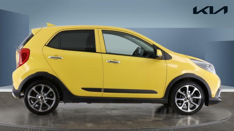 Kia Picanto 1.0 X-line S GY23FBK Yellow #3