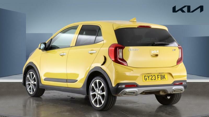 Kia Picanto 1.0 X-line S GY23FBK Yellow #2