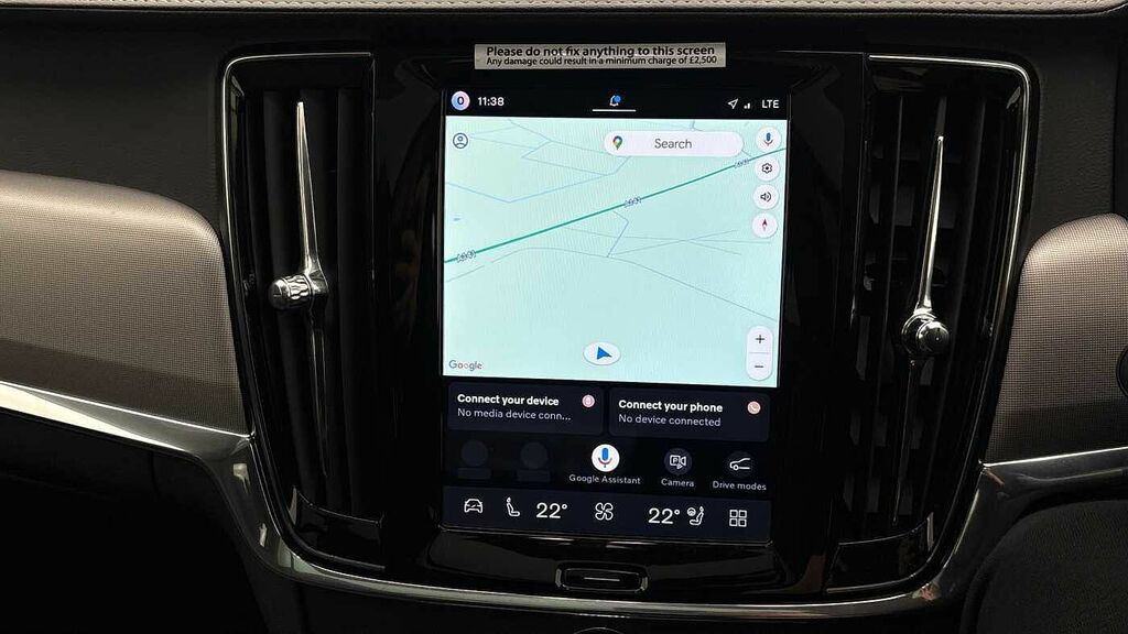 Volvo V90 V90 2.0 T6 350 Phev Plus Dark Awd Grey #11