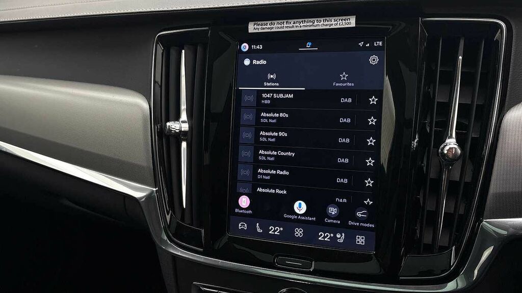 Volvo V90 V90 2.0 T6 350 Phev Plus Dark Awd Grey #36