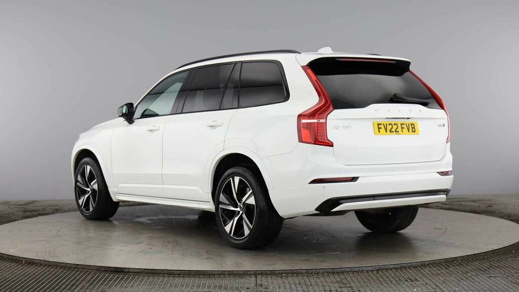 Volvo XC90 R-design, B5 Awd Mild Hybrid, 7 Seats White #3