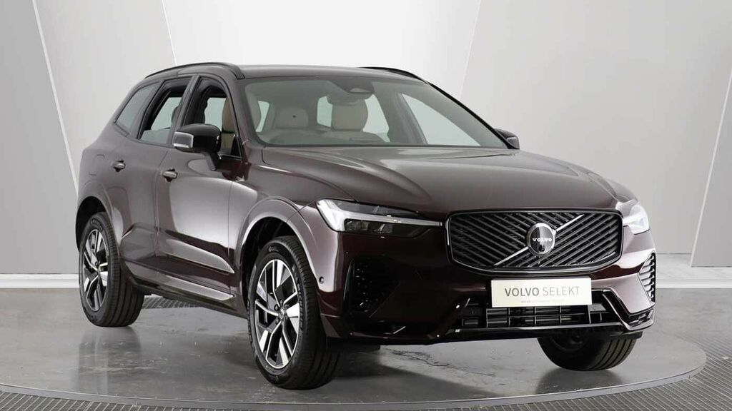 Volvo XC60 Plus, T6 Awd Plug-in Hybrid, Dark Red