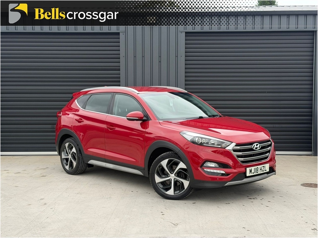 Hyundai Tucson 1.7 Crdi Blue Drive Premium 2Wd Dct MJ18HZL Red