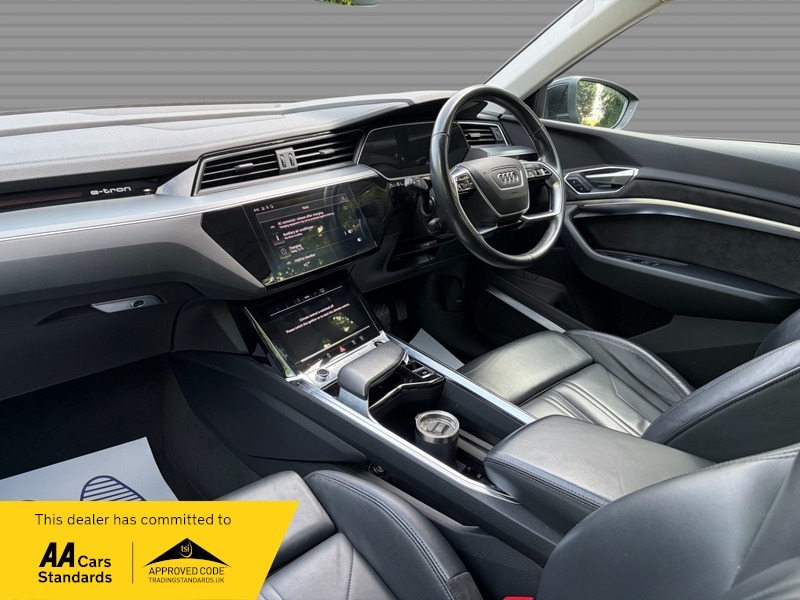 Audi E-tron 50 Sport Quattro Black #3