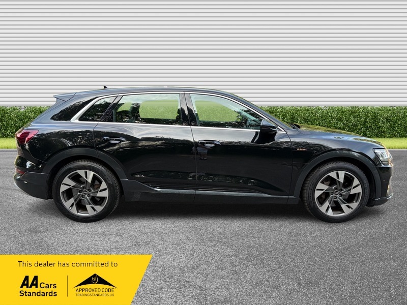 Audi E-tron 50 Sport Quattro Black #4