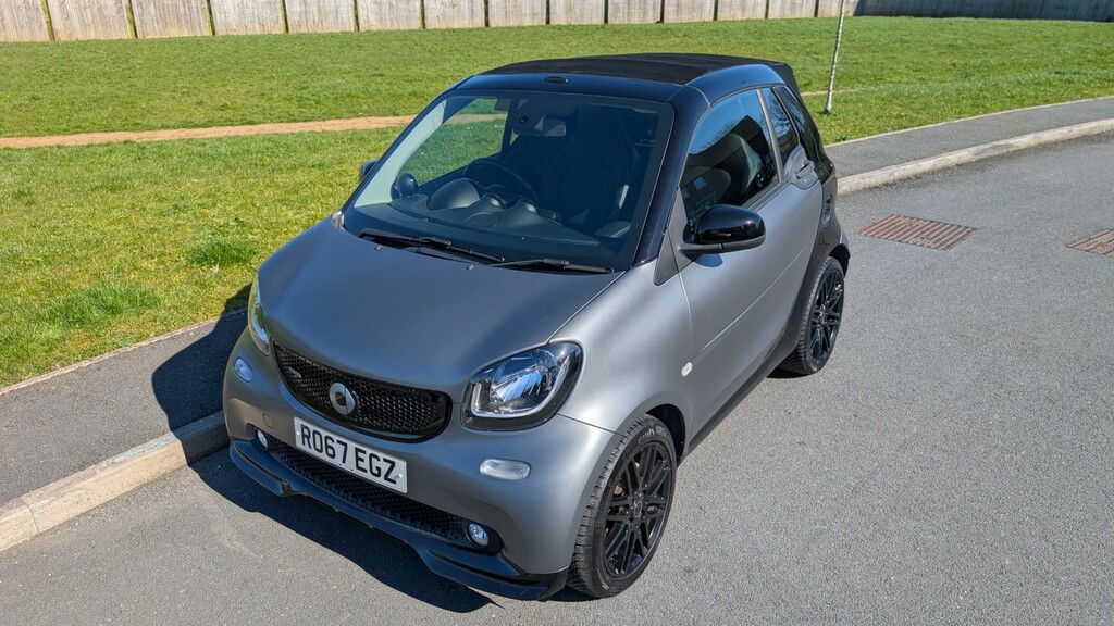 Smart Fortwo Cabrio 0.9 T Brabus Xclusive Grey #4