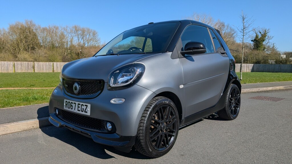 Smart Fortwo Cabrio 0.9 T Brabus Xclusive Grey #5