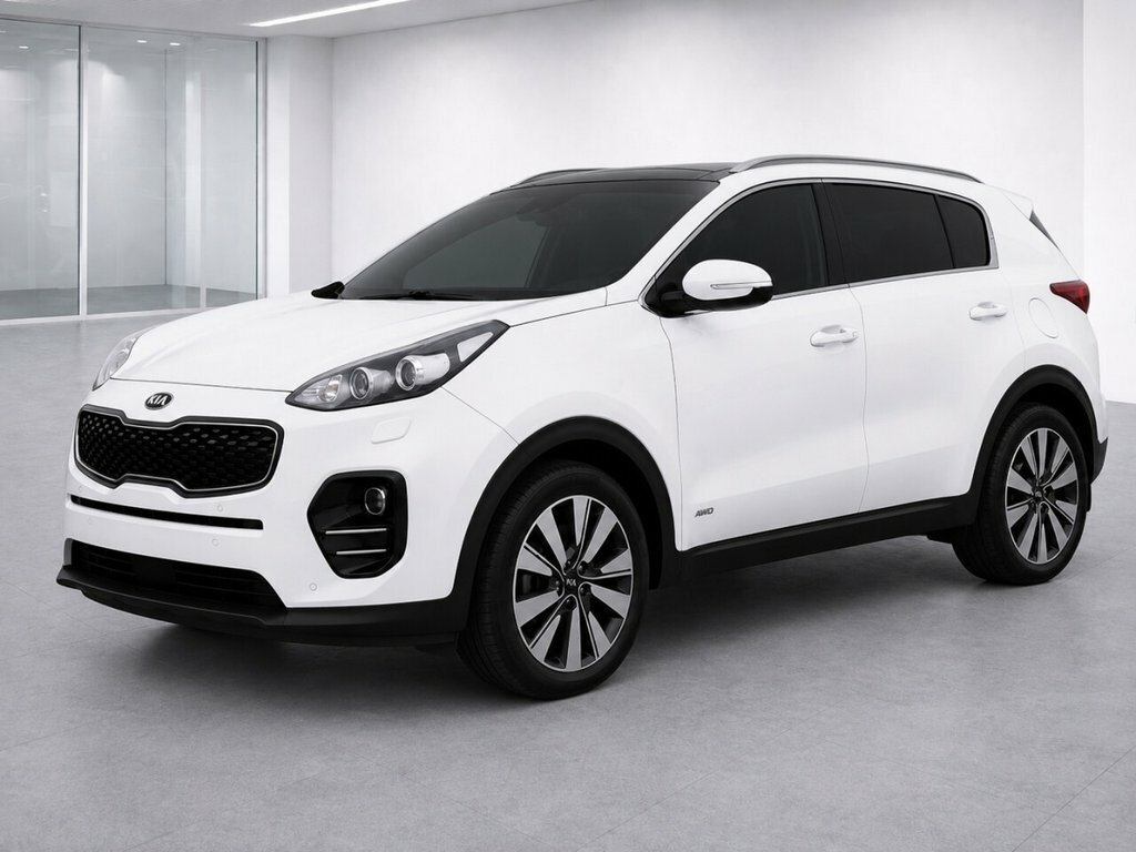 Kia Sportage 2L Kx-4 M555GOF White #5