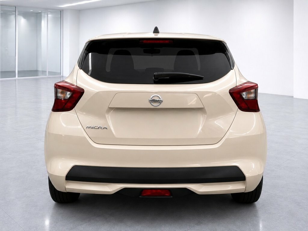 Nissan Micra Hatchback DG18LXX White #4