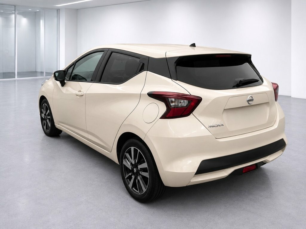 Nissan Micra Hatchback DG18LXX White #5