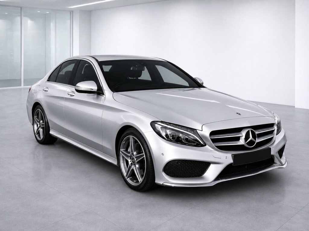Mercedes-Benz C Class 2L Amg Line Silver