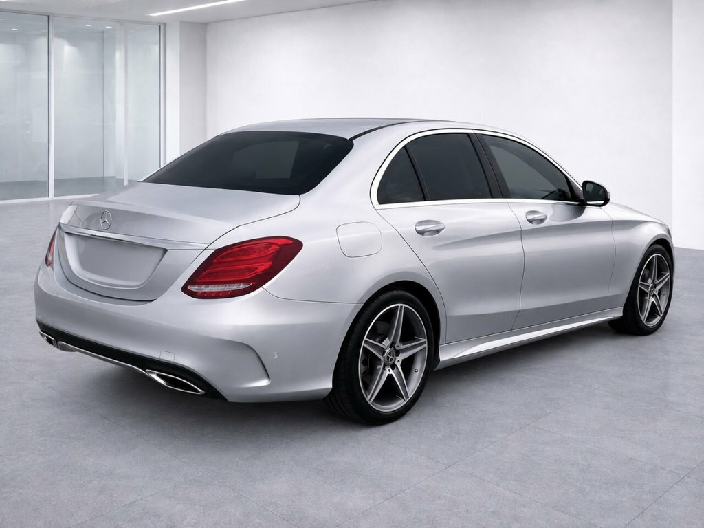 Mercedes-Benz C Class 2L Amg Line KW18UYK Silver #2
