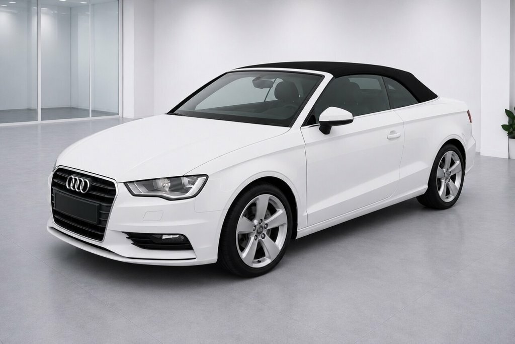 Audi A3 Cabriolet 2L Sport White #5